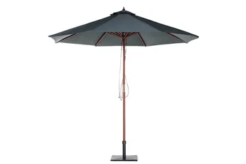 Spisegruppe MAUI med 8 Stoler+Puter + Paraply - Tre / Natur - Hagemøbler & utemiljø - Hagegruppe - Spisegrupper hage