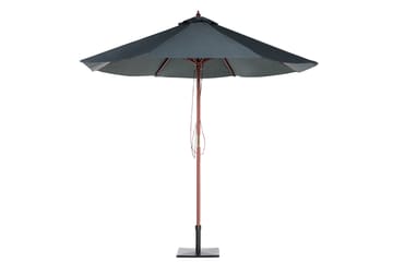 Spisegruppe MAUI med 8 Stoler+Puter + Paraply - Tre / Natur - Hagemøbler & utemiljø - Hagegruppe - Spisegrupper hage