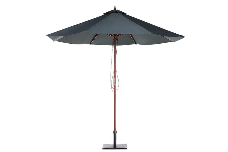 Spisegruppe MAUI med 8 Stoler+Puter + Paraply - Tre / Natur - Hagemøbler & utemiljø - Hagegruppe - Spisegrupper hage