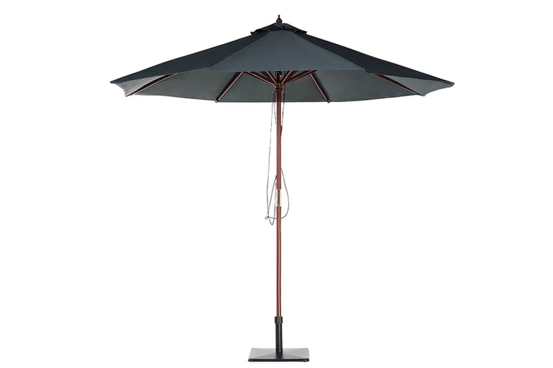 Spisegruppe MAUI med 8 Stoler+Puter + Paraply - Tre / Natur - Hagemøbler & utemiljø - Hagegruppe - Spisegrupper hage