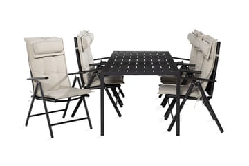 Spisegruppe Tunis 90x205+6 Maggie Stoler m Pute
