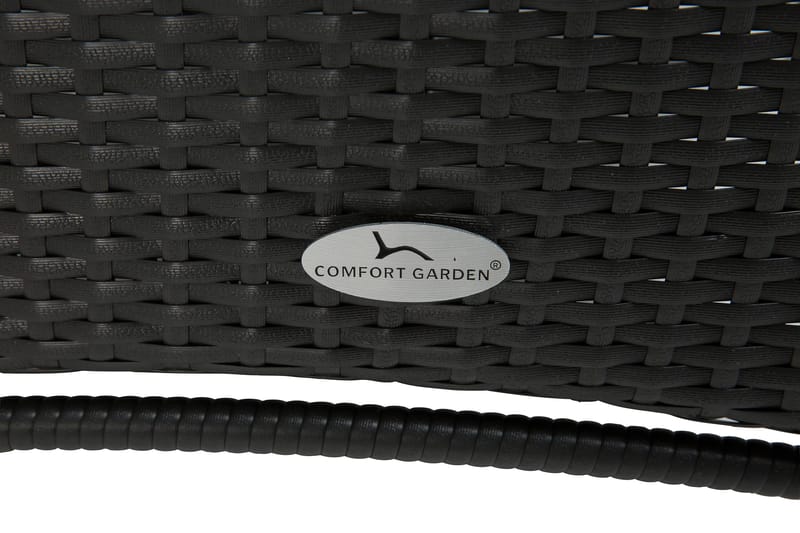 Thor Spisegruppe Ø140+6 Jenny Regulerbare Stoler - Svart - Hagemøbler & utemiljø - Hagegruppe - Spisegrupper hage