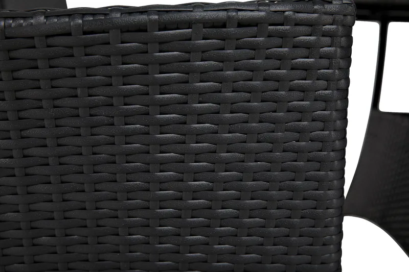 Thor Spisegruppe 140+4 Jenny Regulerbare Stoler - Svart - Hagemøbler & utemiljø - Hagegruppe - Spisegrupper hage