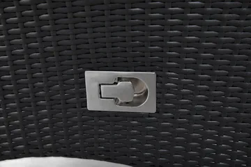 Thor Spisegruppe 140+4 Jenny Regulerbare Stoler - Svart - Hagemøbler & utemiljø - Hagegruppe - Spisegrupper hage