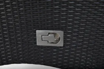 Thor Spisegruppe 140+6 Jenny Regulerbare Stoler - Svart - Hagemøbler & utemiljø - Hagegruppe - Spisegrupper hage