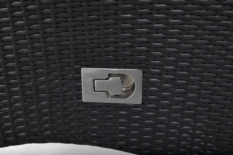 Thor Spisegruppe 140+6 Jenny Regulerbare Stoler - Svart - Hagemøbler & utemiljø - Hagegruppe - Spisegrupper hage