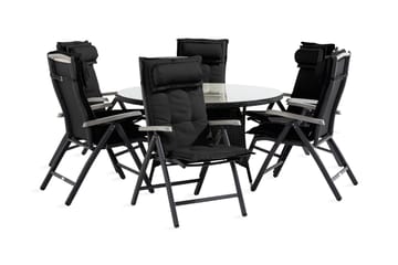 Svarta Dynor med nackkudde - Svart,Grey