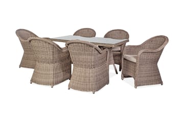 Toscana Hagesett - Hagemøbler & utemiljø - Hagegruppe - Spisegrupper hage