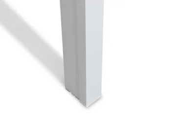 Tunis Spisegruppe 205x90 + 6 Maggie Posisjonsstol - Hvit/Grå - Hagemøbler & utemiljø - Hagegruppe - Spisegrupper hage