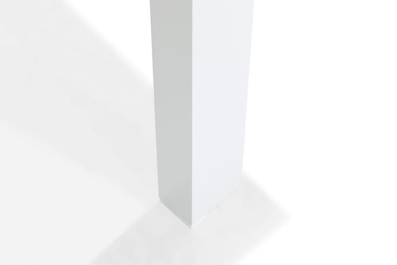 Tunis Spisegruppe 90x90 + 2 Stablestoler - Hvit/Grå - Hagemøbler & utemiljø - Hagegruppe - Spisegrupper hage