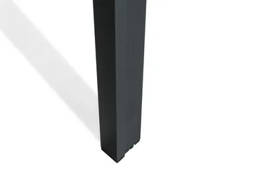 Tunis Spisegruppe 90x90 + 2 Stablestoler - Svart - Hagemøbler & utemiljø - Hagegruppe - Spisegrupper hage