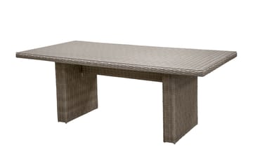 Wembley Spisegruppe 200cm + 6 Spisestoler - Natur/Brun - Hagemøbler & utemiljø - Hagegruppe - Spisegrupper hage