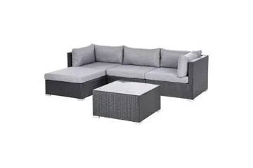 Hagehjørnesofa Sano - Høyrevendt - Hagemøbler & utemiljø - Hagegruppe - Sofagruppe utendørs