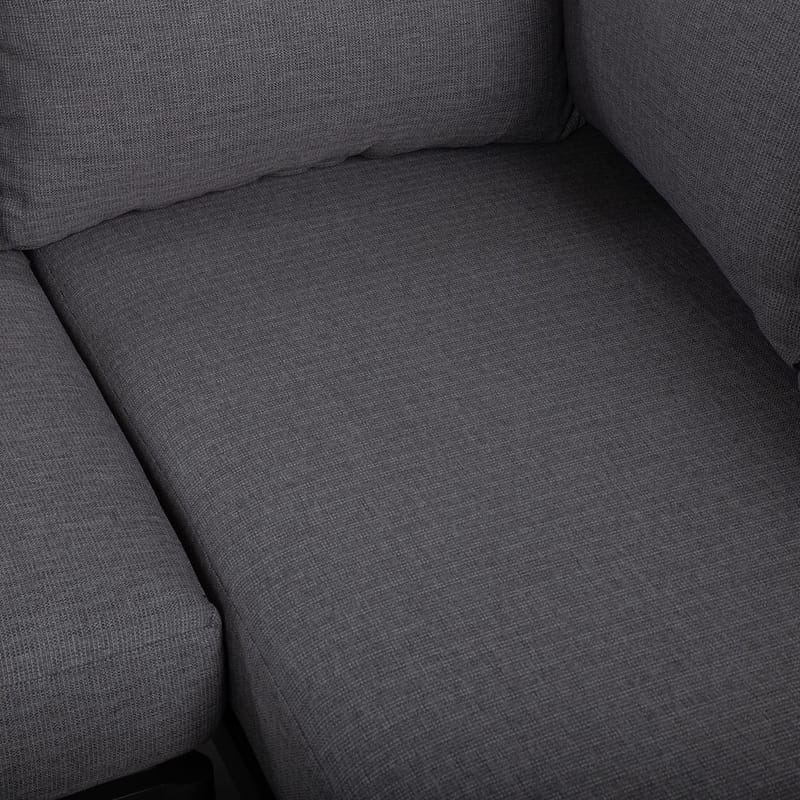 Hagemøbelsett Ängros hjørnesofa og bord - grå - Hagemøbler & utemiljø - Hagegruppe - Cafemøbler & cafesett