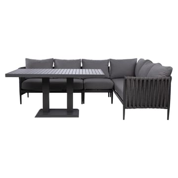 Hagemøbelsett Ängros hjørnesofa og bord - grå - Hagemøbler & utemiljø - Hagegruppe - Cafemøbler & cafesett