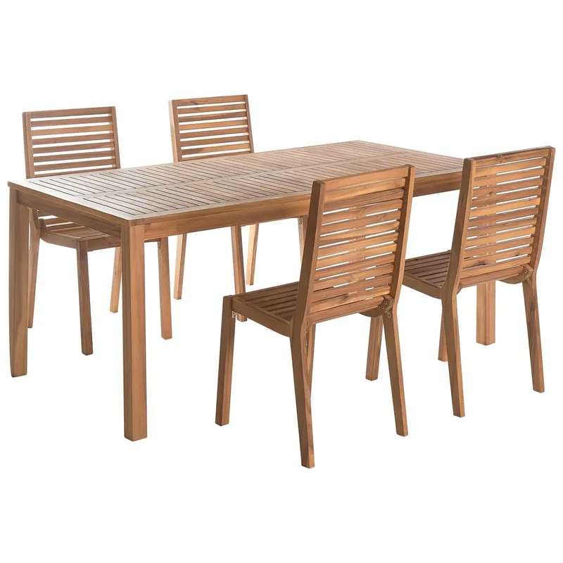 Hagemøbelsett 4-seter Ombriano