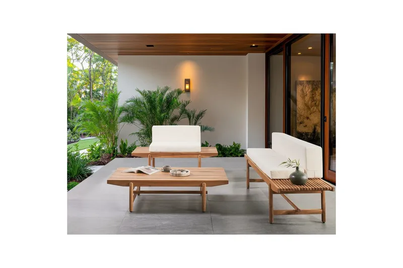 Hagesofagruppe 3-seters Giaveno - Hagemøbler & utemiljø - Hagegruppe - Sofagruppe utendørs