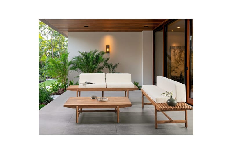 Hagesofagruppe 4-seters Giaveno - Hagemøbler & utemiljø - Hagegruppe - Sofagruppe utendørs