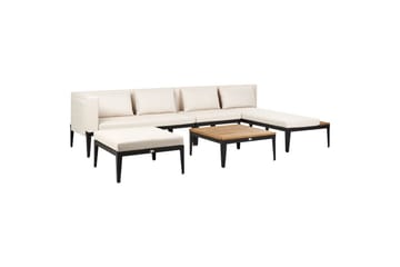 Hagesofagruppe med bord 4-seters Bracciano - Hagemøbler & utemiljø - Hagegruppe - Sofagruppe utendørs