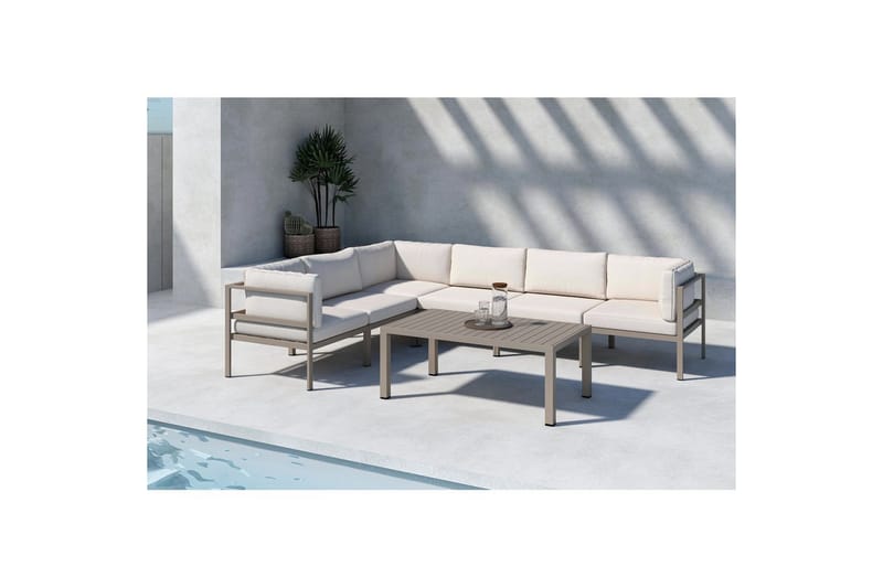 Hjørnesofa 3+3 Copacabana, Brun