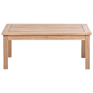 Hjørnesofa utendørs med bord 3-seter Arabba venstrevendt akasietre - Brun/grå - Hagemøbler & utemiljø - Hagegruppe - Sofagruppe utendørs