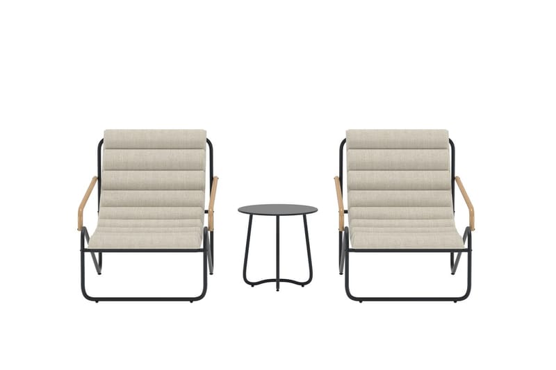 Ithaka loungegruppe utendørs - Svart - Hagemøbler & utemiljø - Hagegruppe - Cafemøbler & cafesett