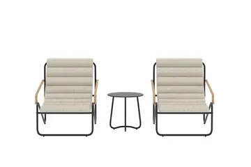 Ithaka loungegruppe utendørs - Svart - Hagemøbler & utemiljø - Hagegruppe - Cafemøbler & cafesett