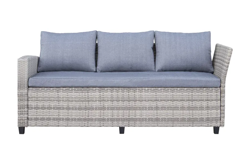 James Light med Oppbevaring - Grå - Hagemøbler & utemiljø - Hagegruppe - Sofagruppe utendørs