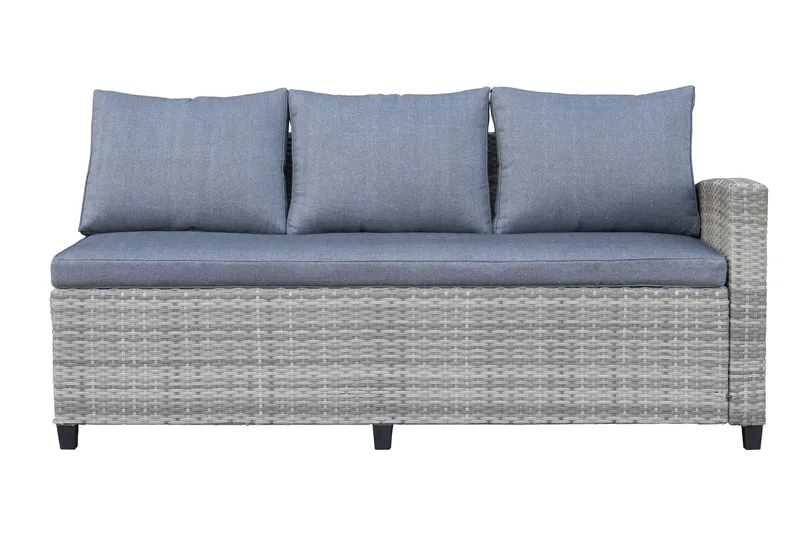 James Light med Oppbevaring - Grå - Hagemøbler & utemiljø - Hagegruppe - Sofagruppe utendørs