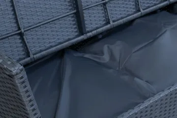 James Light med Oppbevaring - Svart - Hagemøbler & utemiljø - Hagegruppe - Sofagruppe utendørs