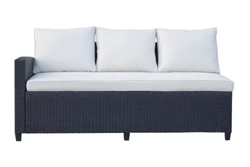 James Light med Oppbevaring - Svart - Hagemøbler & utemiljø - Hagegruppe - Sofagruppe utendørs