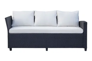 James Light med Oppbevaring - Svart - Hagemøbler & utemiljø - Hagegruppe - Sofagruppe utendørs