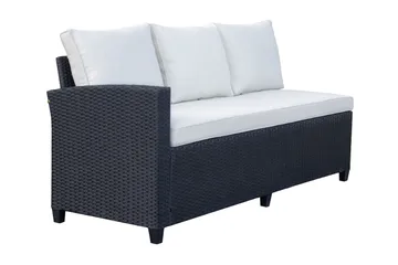 James Light med Oppbevaring - Svart - Hagemøbler & utemiljø - Hagegruppe - Sofagruppe utendørs