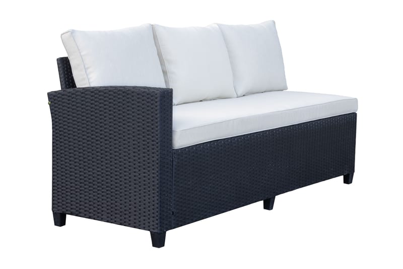 James Light med Oppbevaring - Svart - Hagemøbler & utemiljø - Hagegruppe - Sofagruppe utendørs