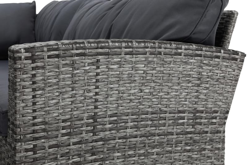 James Light Sofagruppe 5-seter - Grå - Hagemøbler & utemiljø - Hagegruppe - Sofagruppe utendørs