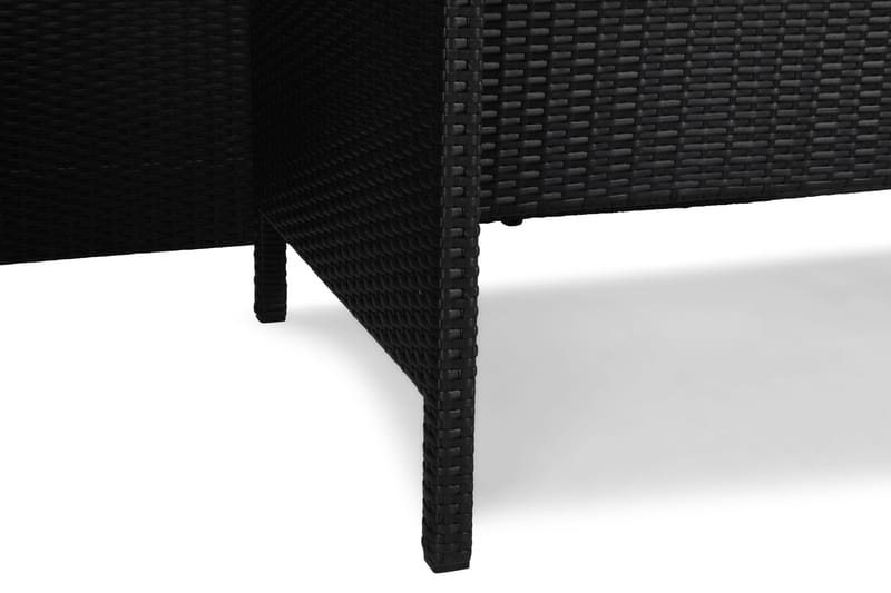 James Light Sofagruppe 5-seter - Svart - Hagemøbler & utemiljø - Hagegruppe - Sofagruppe utendørs