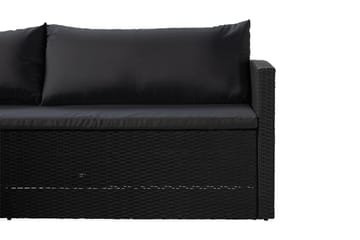 James Light Sofagruppe 5-seter - Svart - Hagemøbler & utemiljø - Hagegruppe - Sofagruppe utendørs