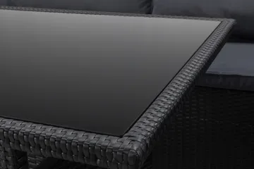 James Light Sofagruppe 5-seter - Svart - Hagemøbler & utemiljø - Hagegruppe - Sofagruppe utendørs