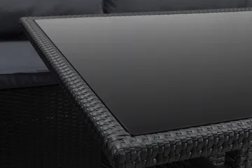 James Light Sofagruppe 5-seter - Svart - Hagemøbler & utemiljø - Hagegruppe - Sofagruppe utendørs