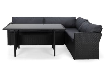 James Light Sofagruppe 5-seter - Svart - Hagemøbler & utemiljø - Hagegruppe - Sofagruppe utendørs