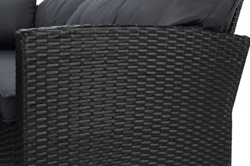 James Light Sofagruppe 5-seter - Svart - Hagemøbler & utemiljø - Hagegruppe - Sofagruppe utendørs