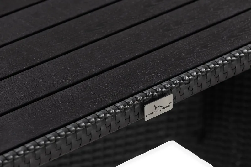 James Light Sofagruppe 5-seter - Svart - Hagemøbler & utemiljø - Hagegruppe - Sofagruppe utendørs