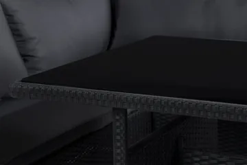 James Light Sofagruppe 5-seter - Svart - Hagemøbler & utemiljø - Hagegruppe - Sofagruppe utendørs