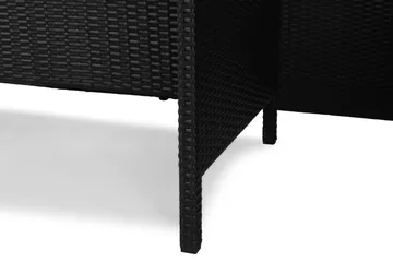 James Light Sofagruppe 5-seter - Svart - Hagemøbler & utemiljø - Hagegruppe - Sofagruppe utendørs