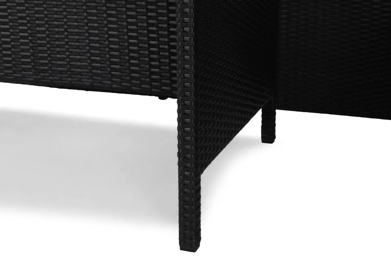 James Light Sofagruppe 5-seter - Svart - Hagemøbler & utemiljø - Hagegruppe - Sofagruppe utendørs