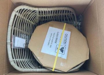 Juana Balkongsett - Beige - Hagemøbler & utemiljø - Hagegruppe - Cafemøbler & cafesett