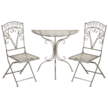 Kafégruppe Nurra - Grå - Hagemøbler & utemiljø - Hagegruppe - Cafemøbler & cafesett