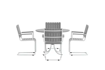 Kullaberg Spisegruppe Utendørs - Grå - Hagemøbler & utemiljø - Hagegruppe - Spisegrupper hage