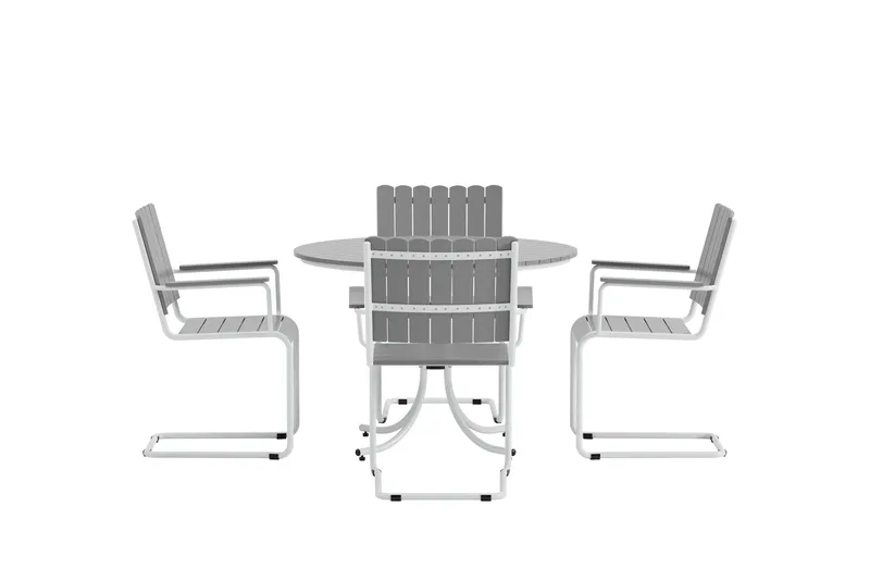 Kullaberg Spisegruppe Utendørs - Grå - Hagemøbler & utemiljø - Hagegruppe - Spisegrupper hage