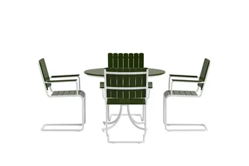 Kullaberg Spisegruppe Utendørs - Grønn - Hagemøbler & utemiljø - Hagegruppe - Spisegrupper hage